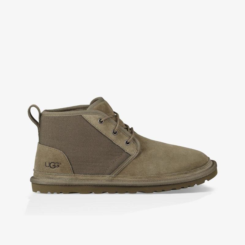 Bottes Classic UGG Neumel Unlined Homme Vert Soldes 757PAHYW
